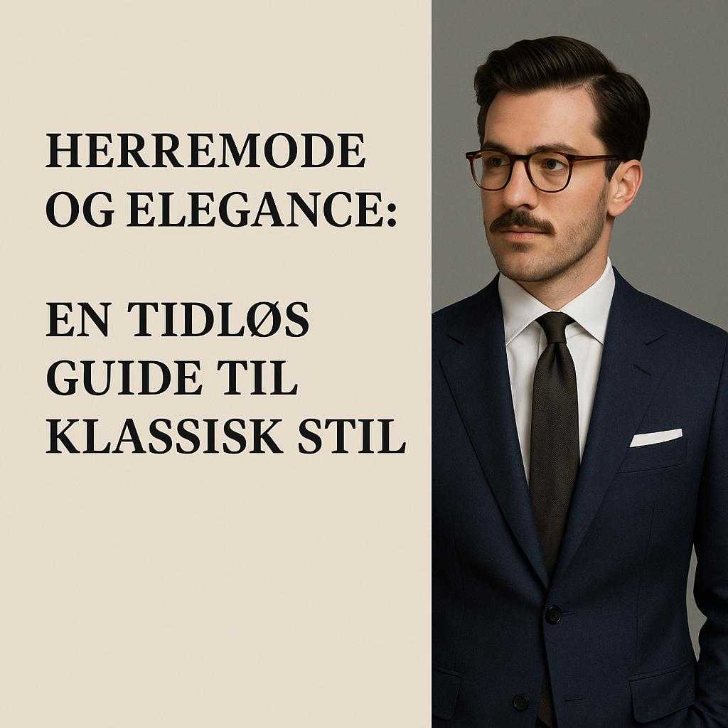 Herremode og Elegance: En Tidløs Guide til Klassisk Stil