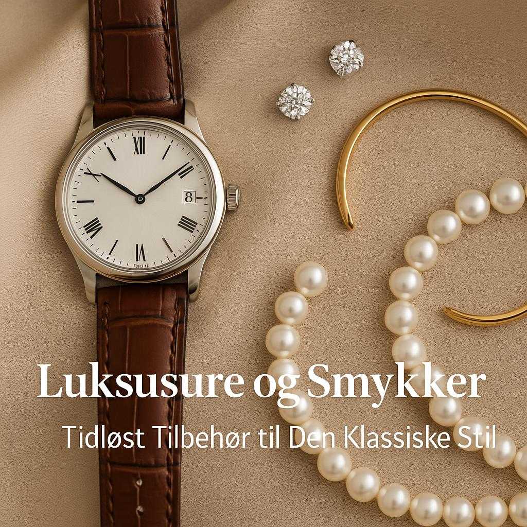 Luksusure og Smykker: Tidløst Tilbehør til Den Klassiske Stil
