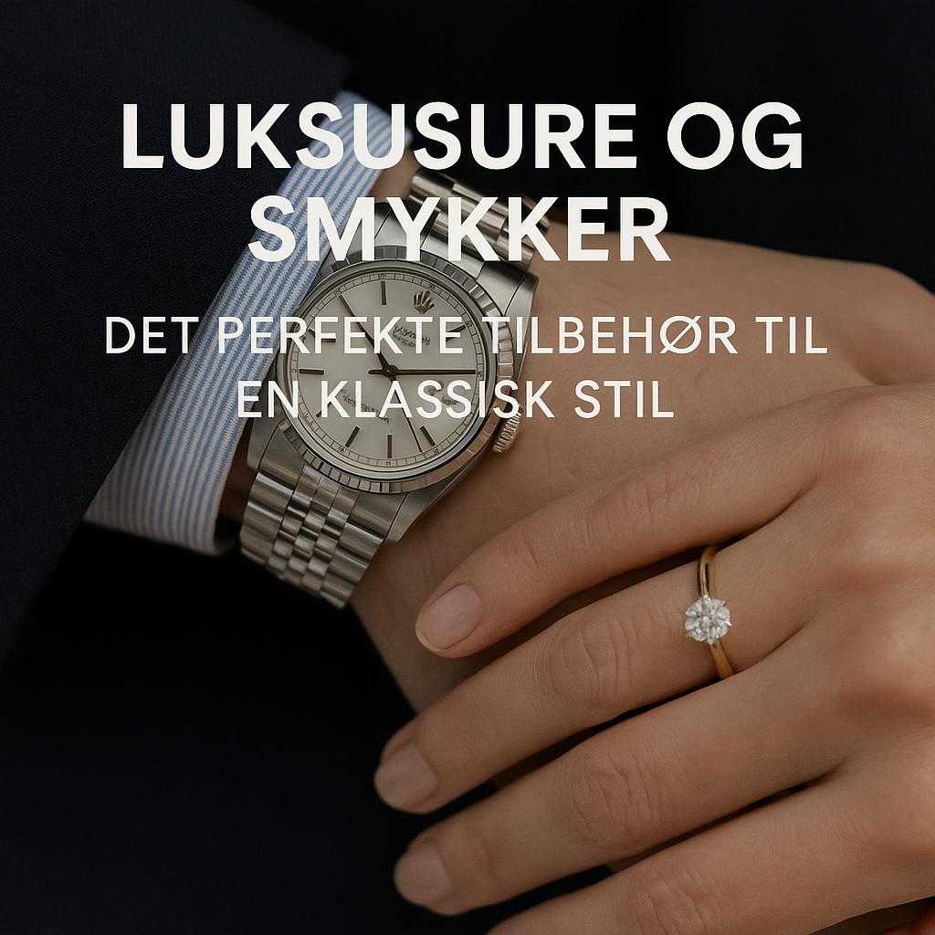 Luksusure og Smykker – Det Perfekte Tilbehør til en Klassisk Stil