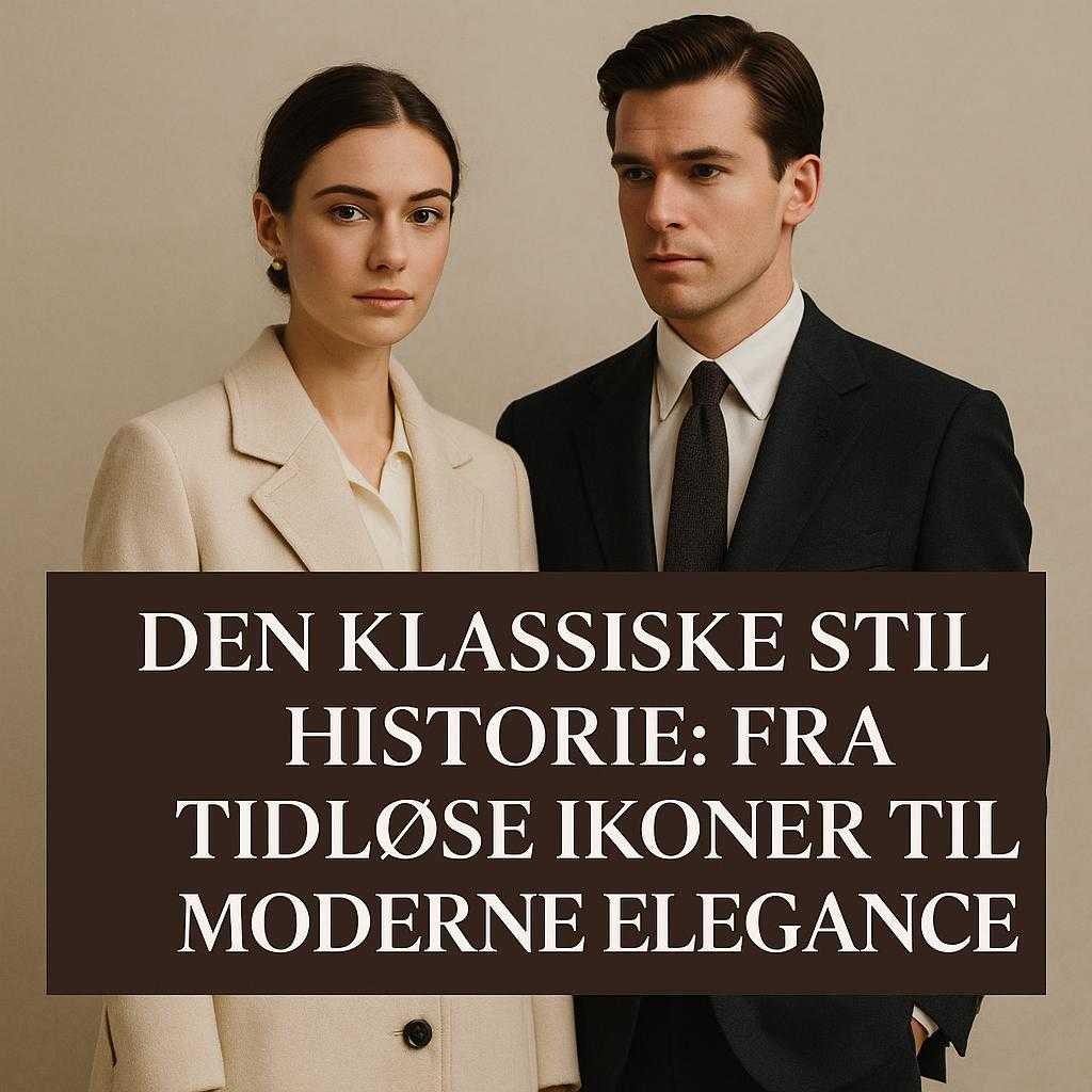 Den Klassiske Stils Historie: Fra Tidløse Ikoner til Moderne Elegance